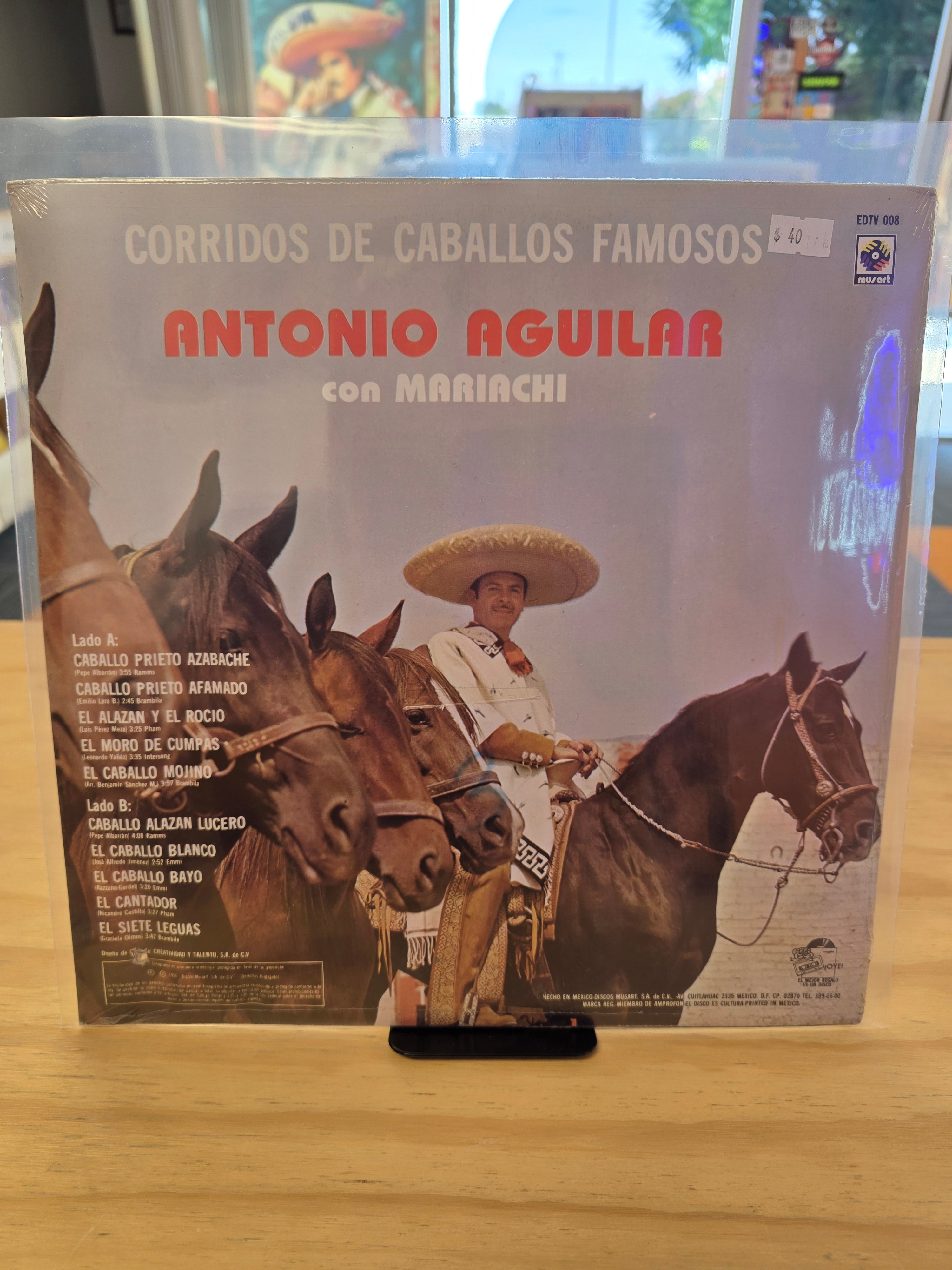 Antonio Aguilar - Corridos de Caballos Famosos con Mariachi