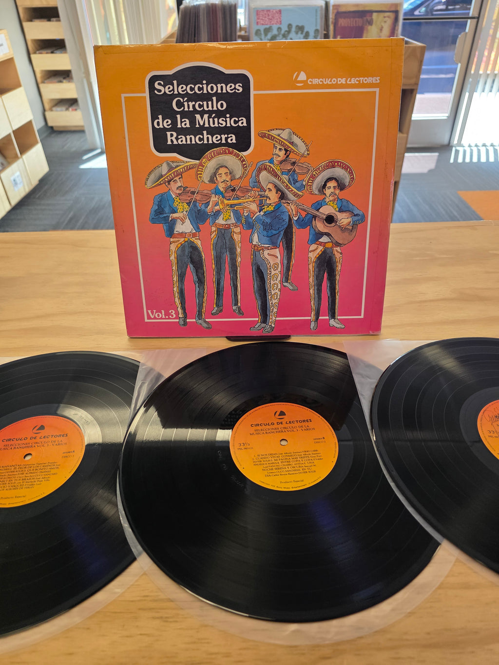 Compilation de la musica Ranchera 3LP - Vicente Fernandez, Jose Alfredo,  Javier Solis, Leo Dan, Chavela Vargas